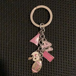 Coach Football Keychain